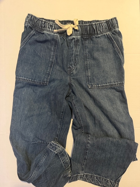 GAP Denim - Gap Mid Rise SuperSoft Pull-On Barrel Jeans